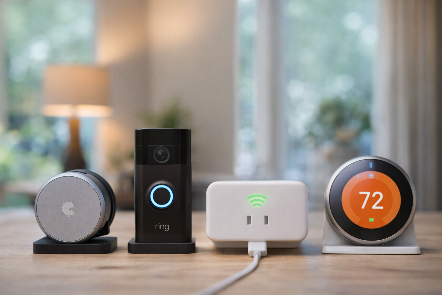 Smart home devices for families and modern home automation